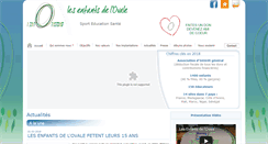 Desktop Screenshot of enfantsdelovale.org
